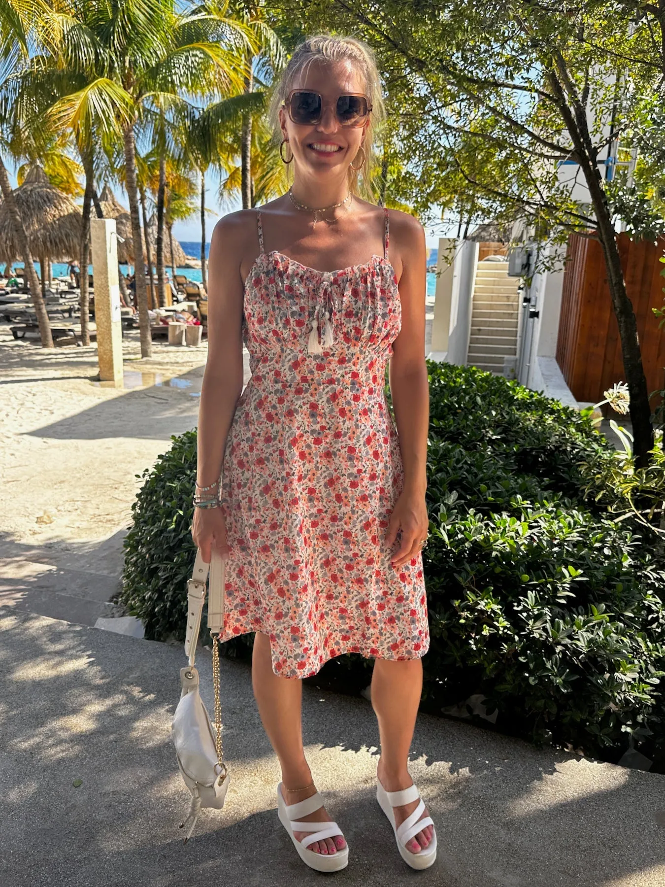 Meet Me in Paradise Floral Mini Dress
