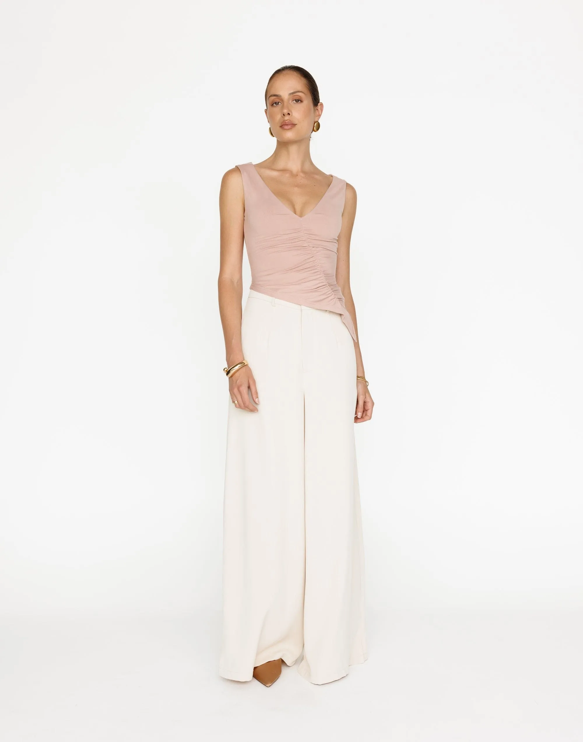 Viola Top (Dusty Pink)